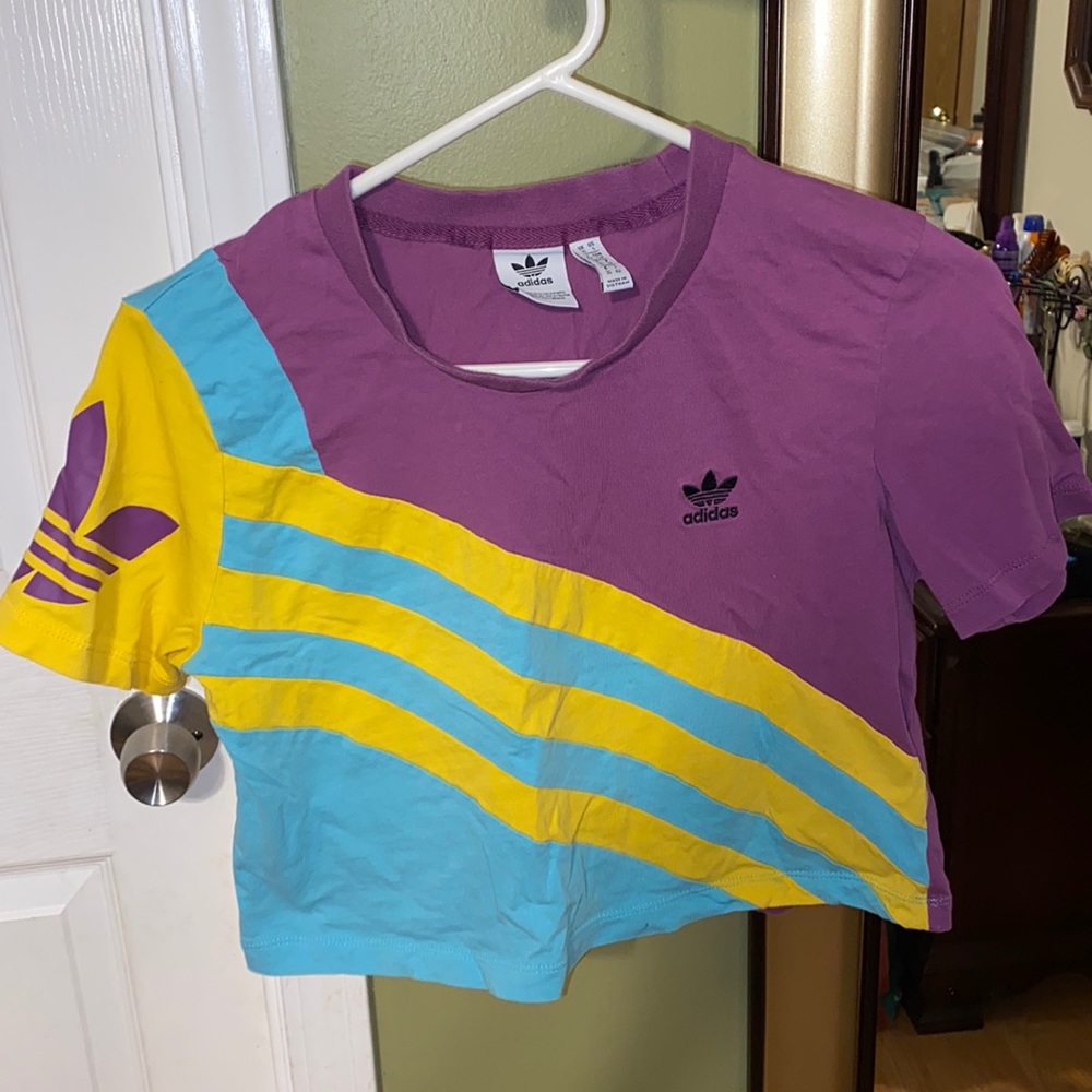 colorful crop top